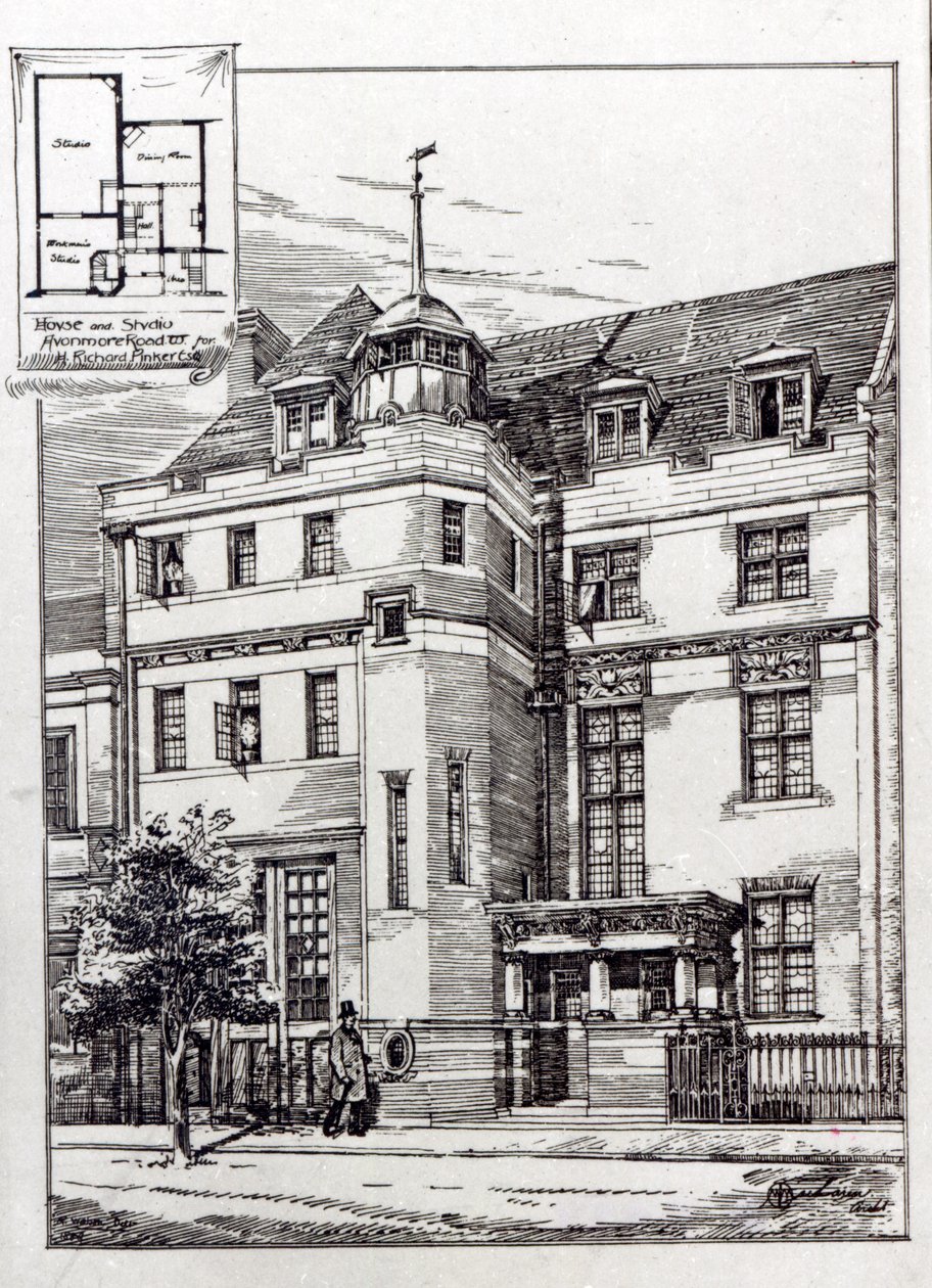 Pracownia Rzeźbiarzy, 1892 autorstwa English School
