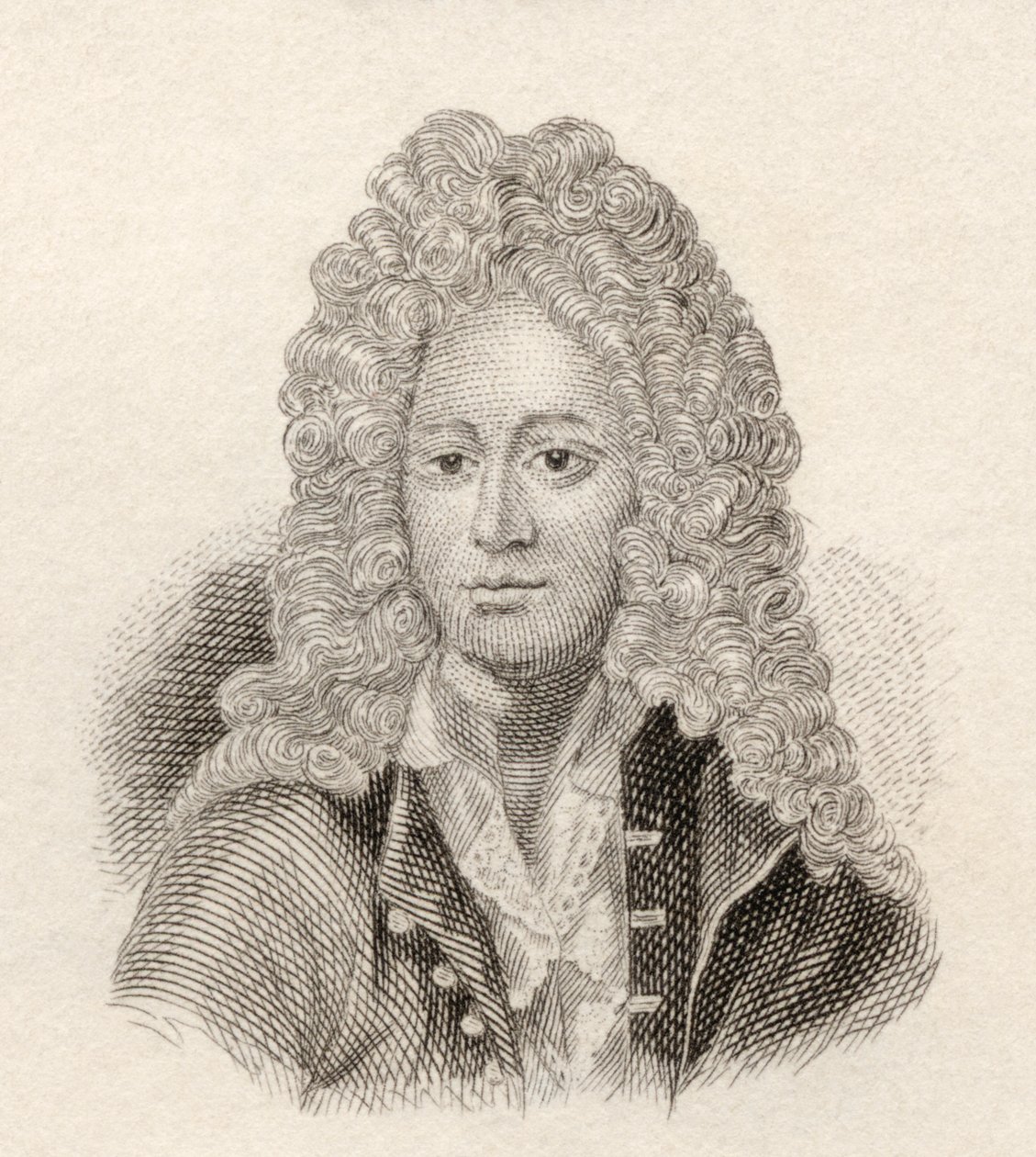 Aaron Hill, ze „Słownika historycznego Krabba”, opublikowanego w 1825 r. autorstwa English School