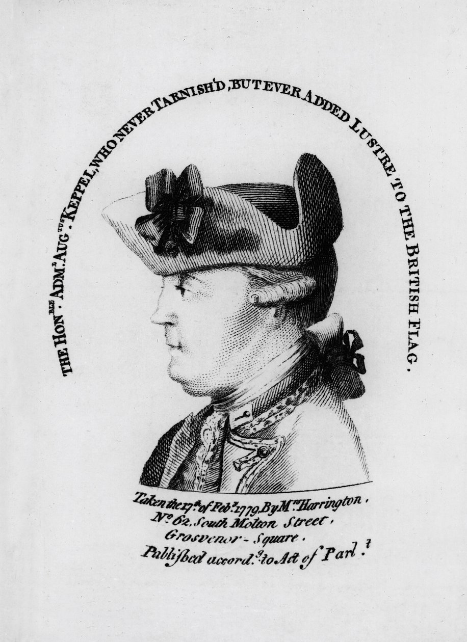 Admirał August Keppel autorstwa English School