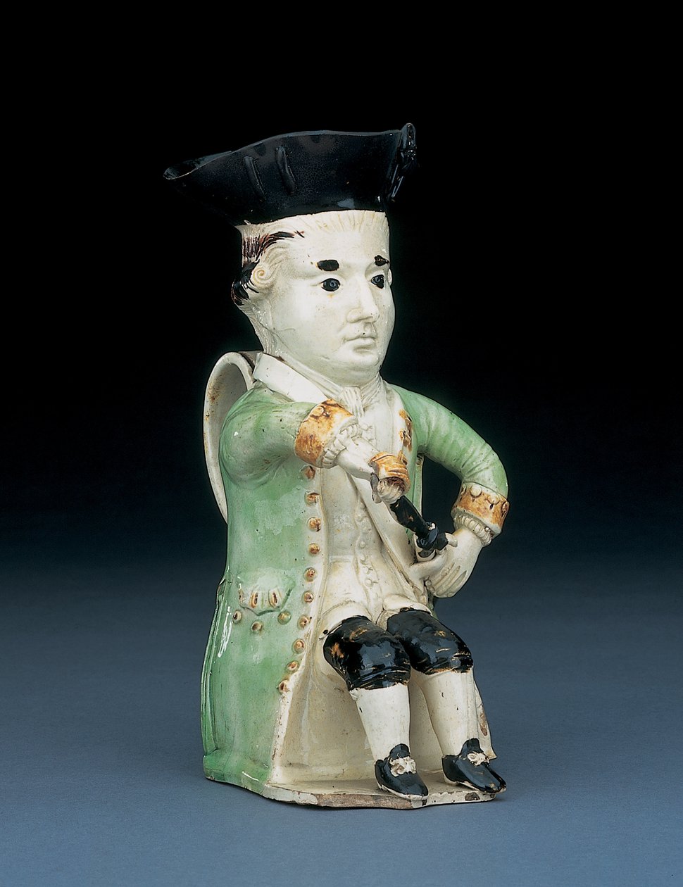Admirał Lord Rodney Toby dzban, ok.1782 autorstwa English School