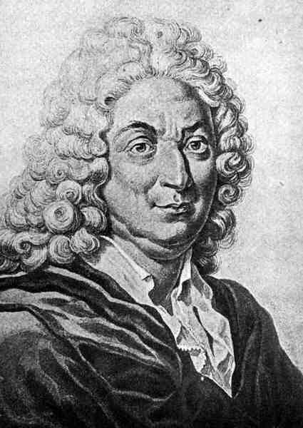 Alain-Rene Lesage (1668-1747) (grawerowanie) autorstwa English School