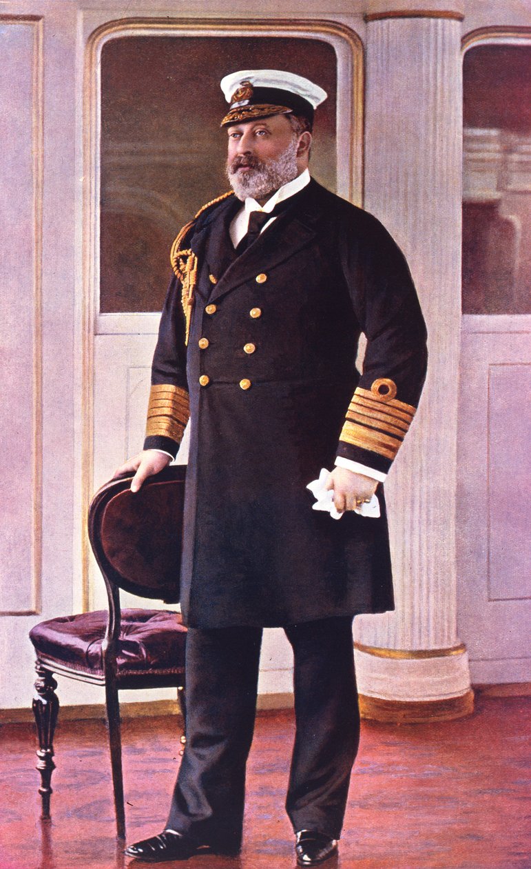 Albert Edward Książę Walii, Admirał Honorowy Floty, 1898 autorstwa English School