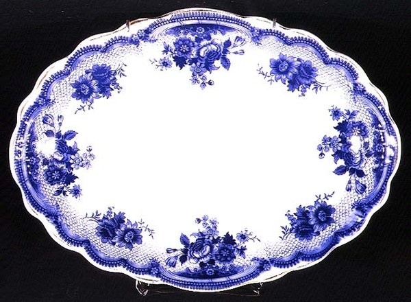 Albertoli wzór Staffordshire talerz, ok. 1860 (ceramika) autorstwa English School