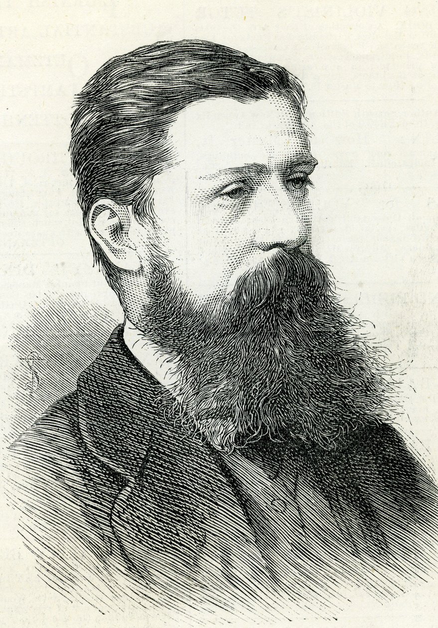 Alfred Pizzey Newton (1830-83) z Illustrated London News 1883 autorstwa English School