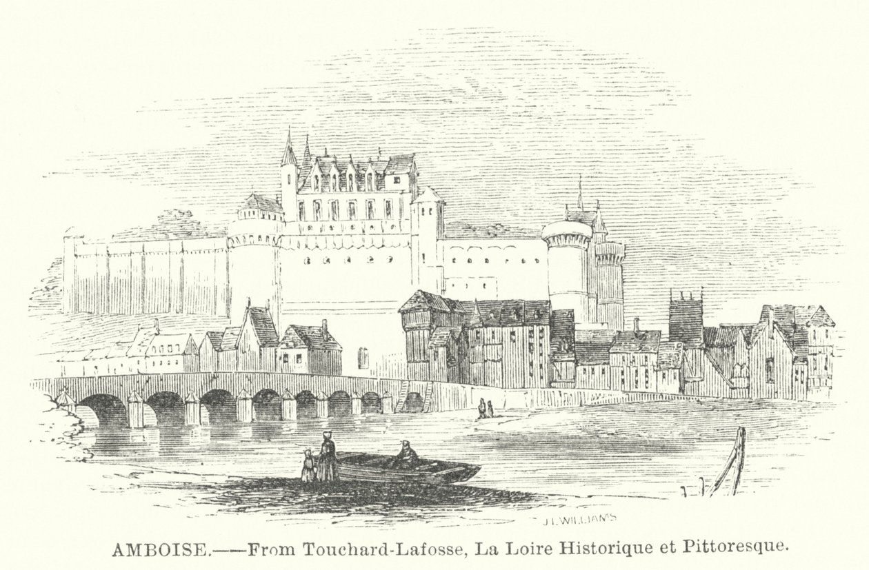 Amboise (grawerunek) autorstwa English School