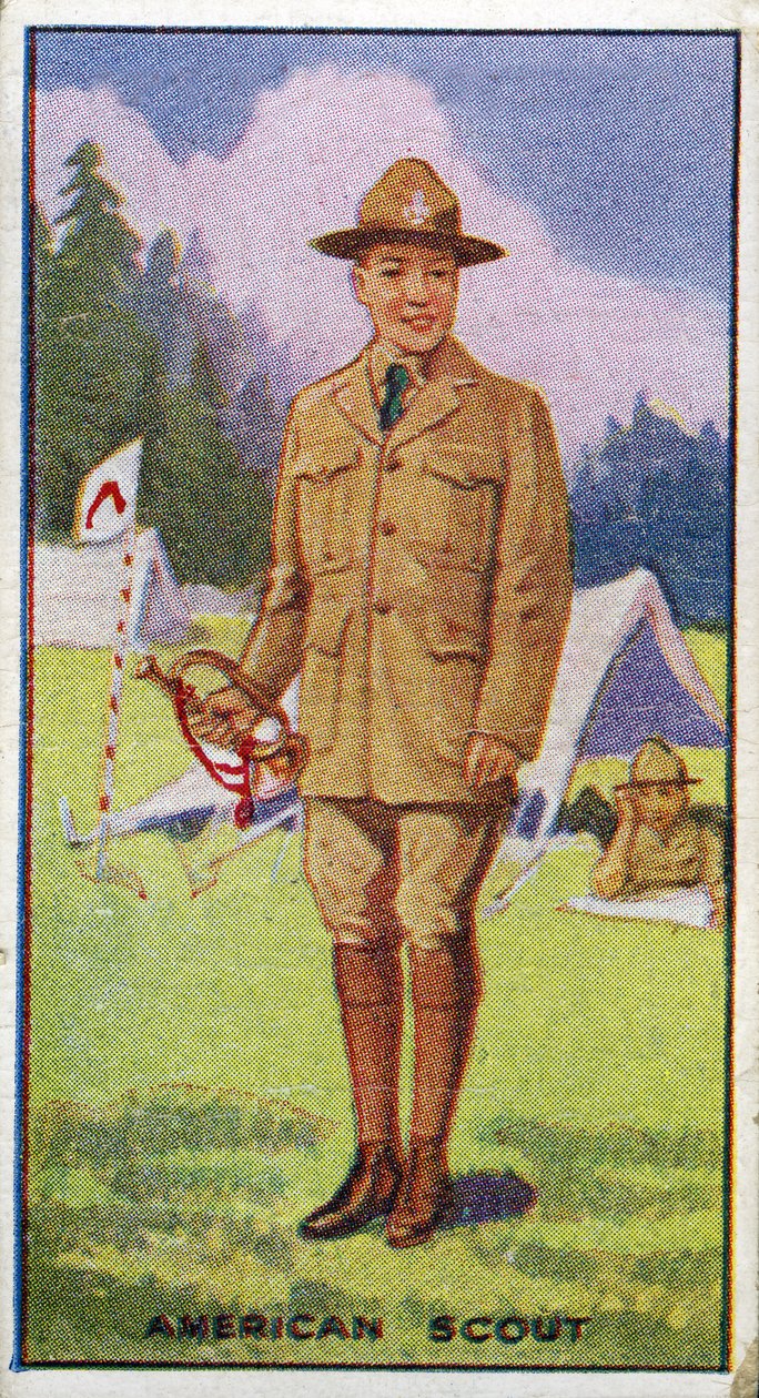 Amerykański skaut, 1923 autorstwa English School