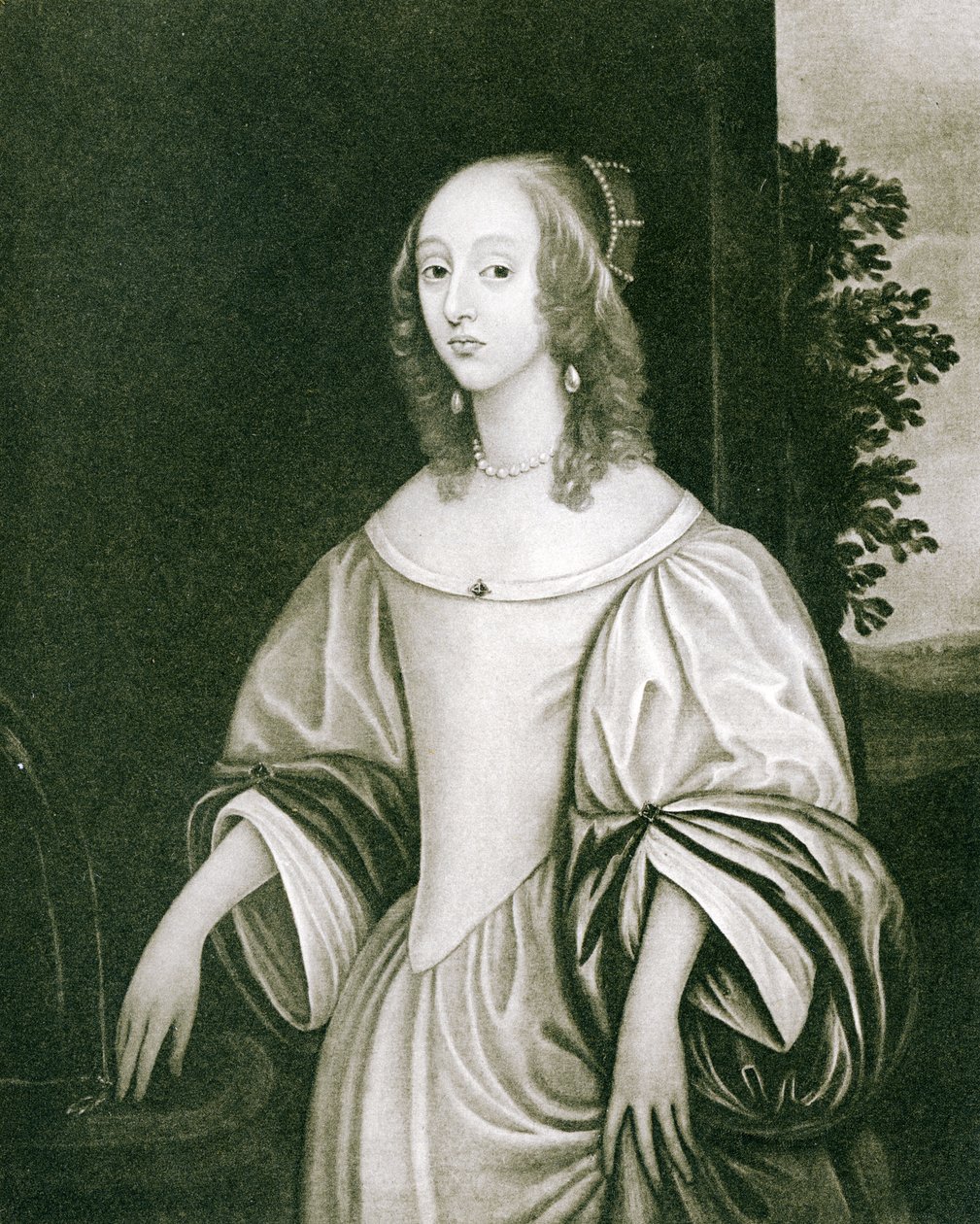 Anna Holt, ok.1719 autorstwa English School