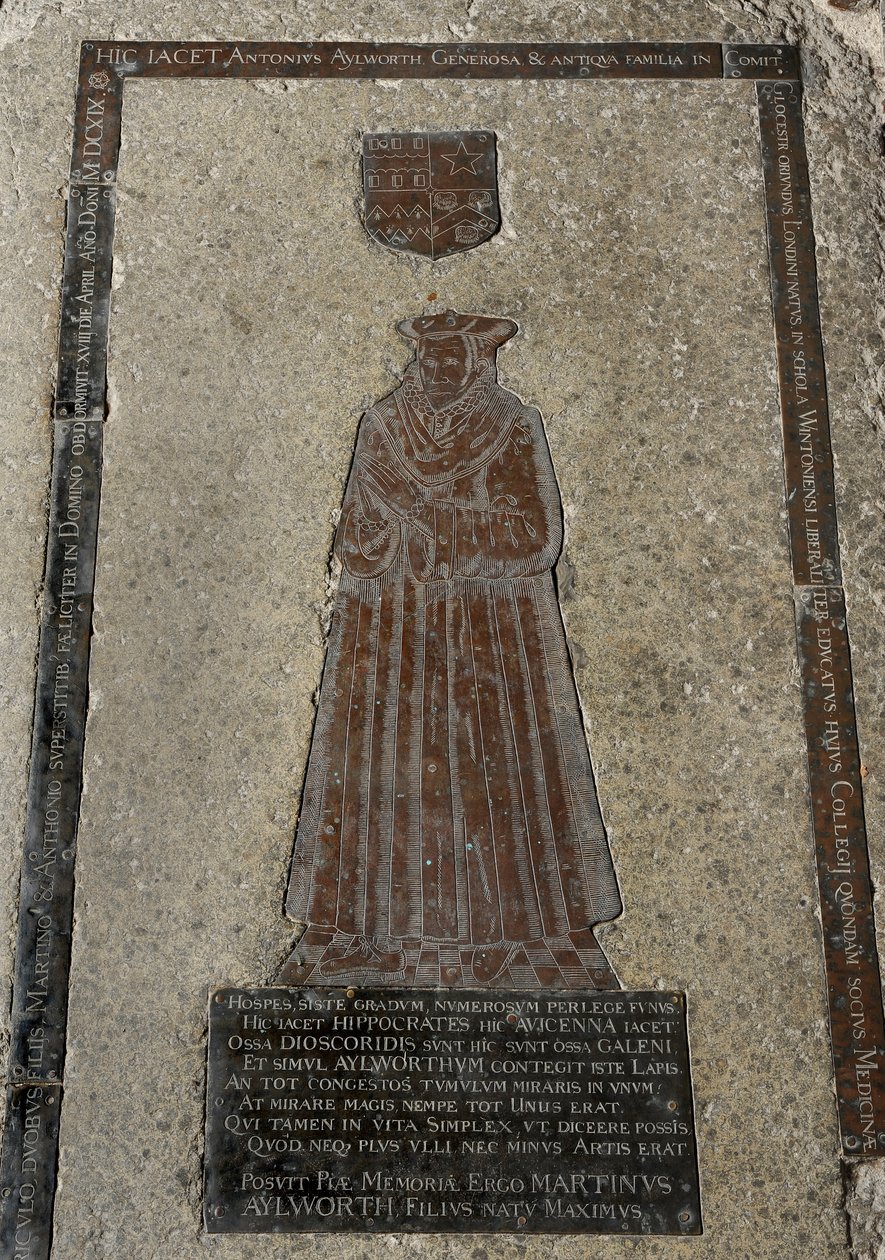 Anthony Aylworth, 1619 (mosiądz) (szczegóły w 434814) autorstwa English School