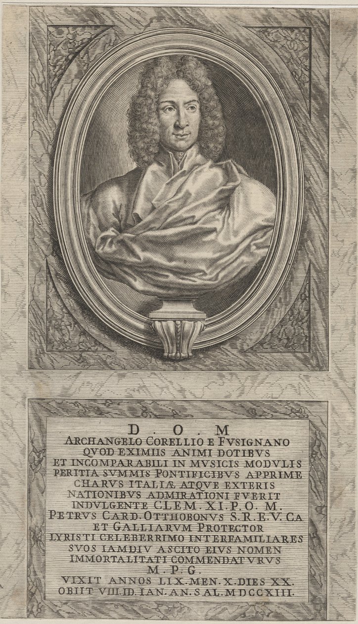 Arcangelo Corelli, ok. 1715 autorstwa English School
