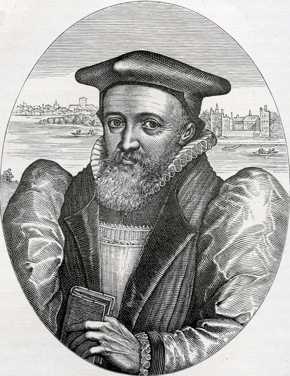 Arcybiskup Abbot po Simon Pass z Historii narodu brytyjskiego autorstwa English School