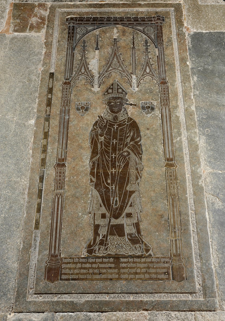 Arcybiskup Thomas Cranley, 1417 (mosiądz) autorstwa English School