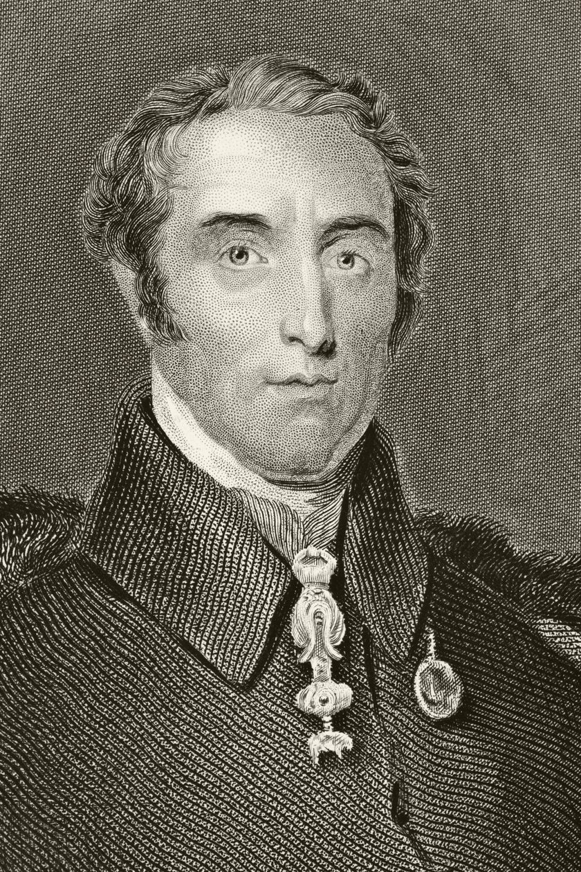 Arthur Wellesley, 1. książę Wellington, z książki „The National and Domestic History of England” Williama Hickmana Smitha Aubreya (1858-1916) opublikowanej w Londynie ok. 1890 r. autorstwa English School