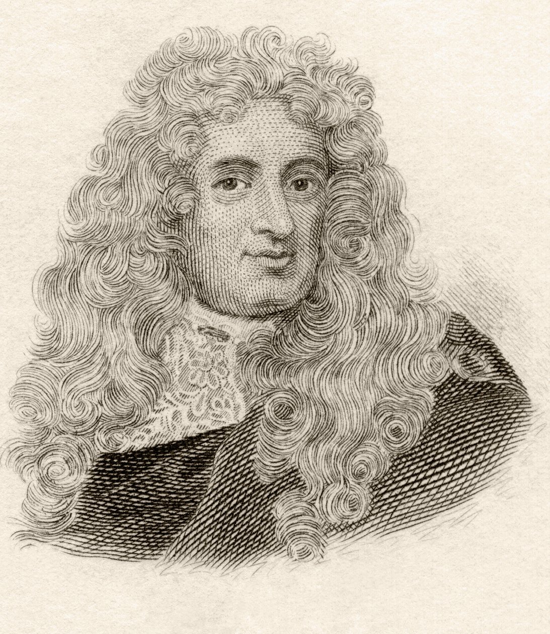 Baron Samuel von Pufendorf, ze „Słownika historycznego Krabba”, opublikowanego w 1825 r. autorstwa English School