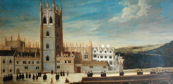 Pokonując granice (olej na płótnie) autorstwa English School