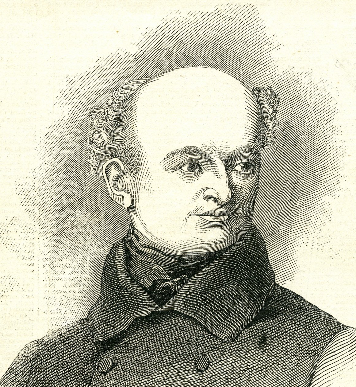 Benjamin Robert Haydon (1786-1846) z Illustrated London News 7 kwietnia 1846 autorstwa English School