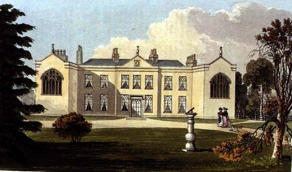 Bishops Court, z "Repozytorium sztuki" Ackermanna autorstwa English School