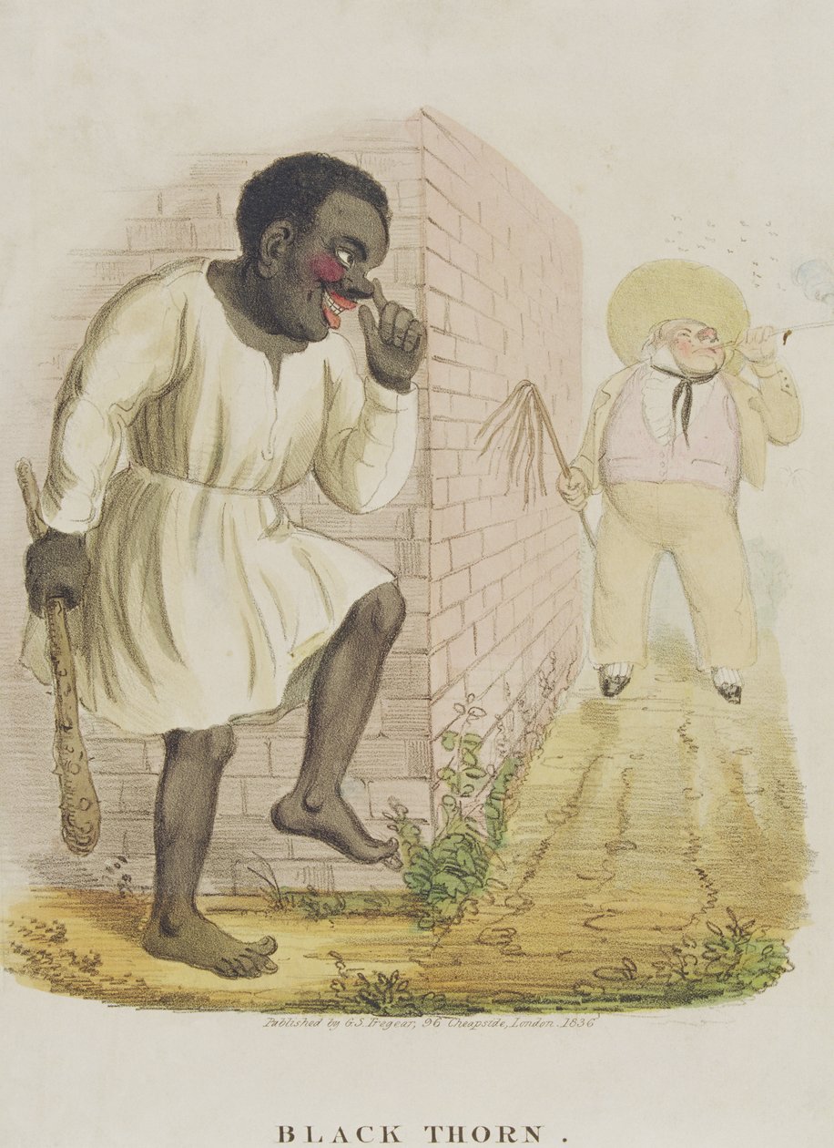 Czarny Cierń, 1836 autorstwa English School