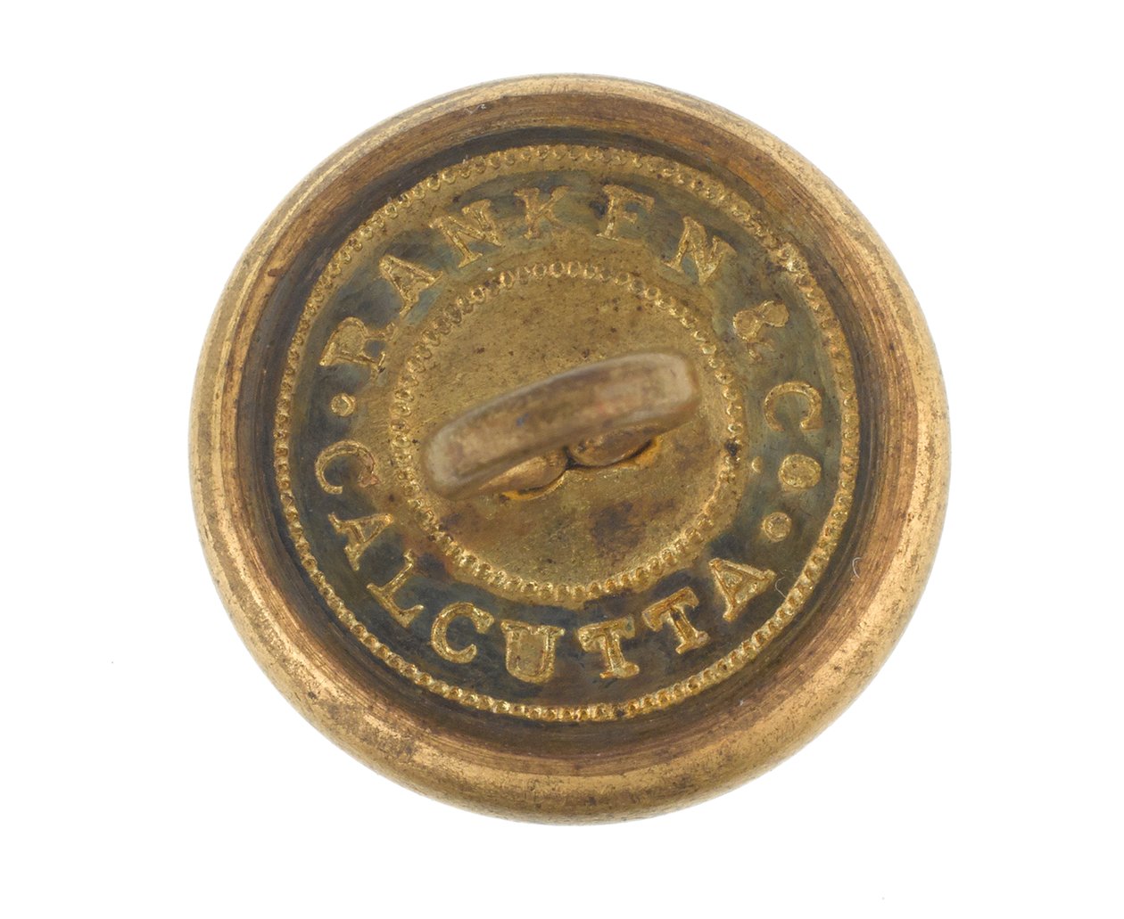 Button, 9. Pułk Ułanów Bengalskich, przed 1901 r. autorstwa English School