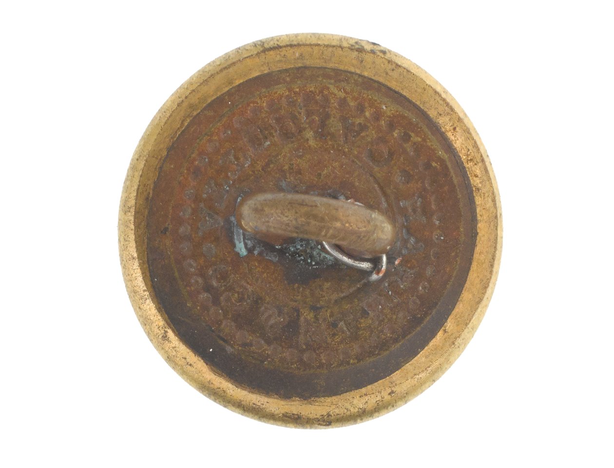 Button, 9. Pułk Ułanów Bengalskich, przed 1901 r. autorstwa English School