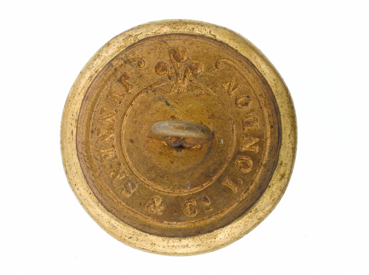Button, bengalski korpus sztabowy, 1876-1891 autorstwa English School