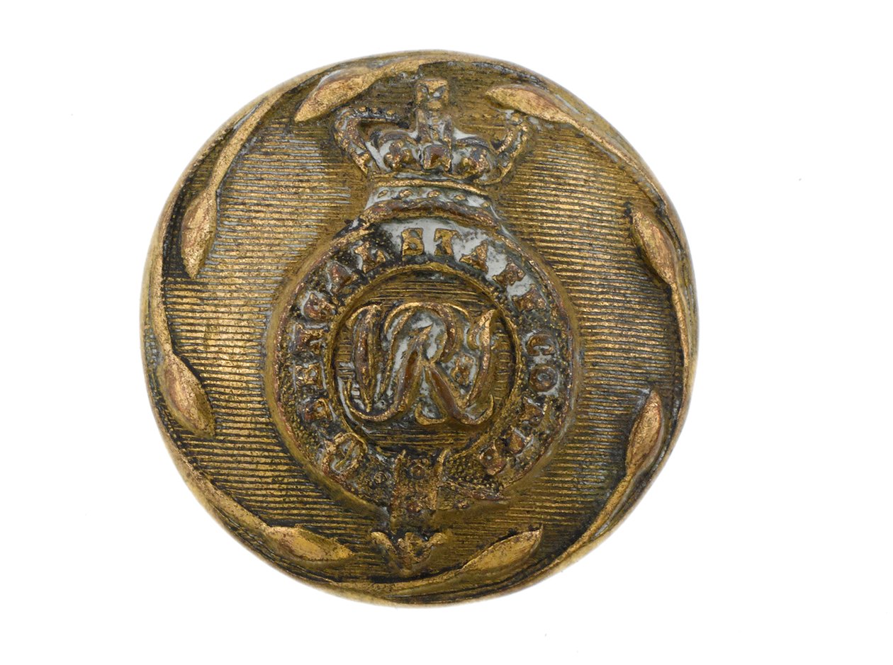 Button, bengalski korpus sztabowy, 1876-1891 autorstwa English School
