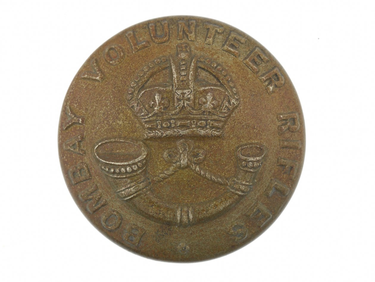Guzik, Bombajskie karabiny ochotnicze, 1901-1947 autorstwa English School