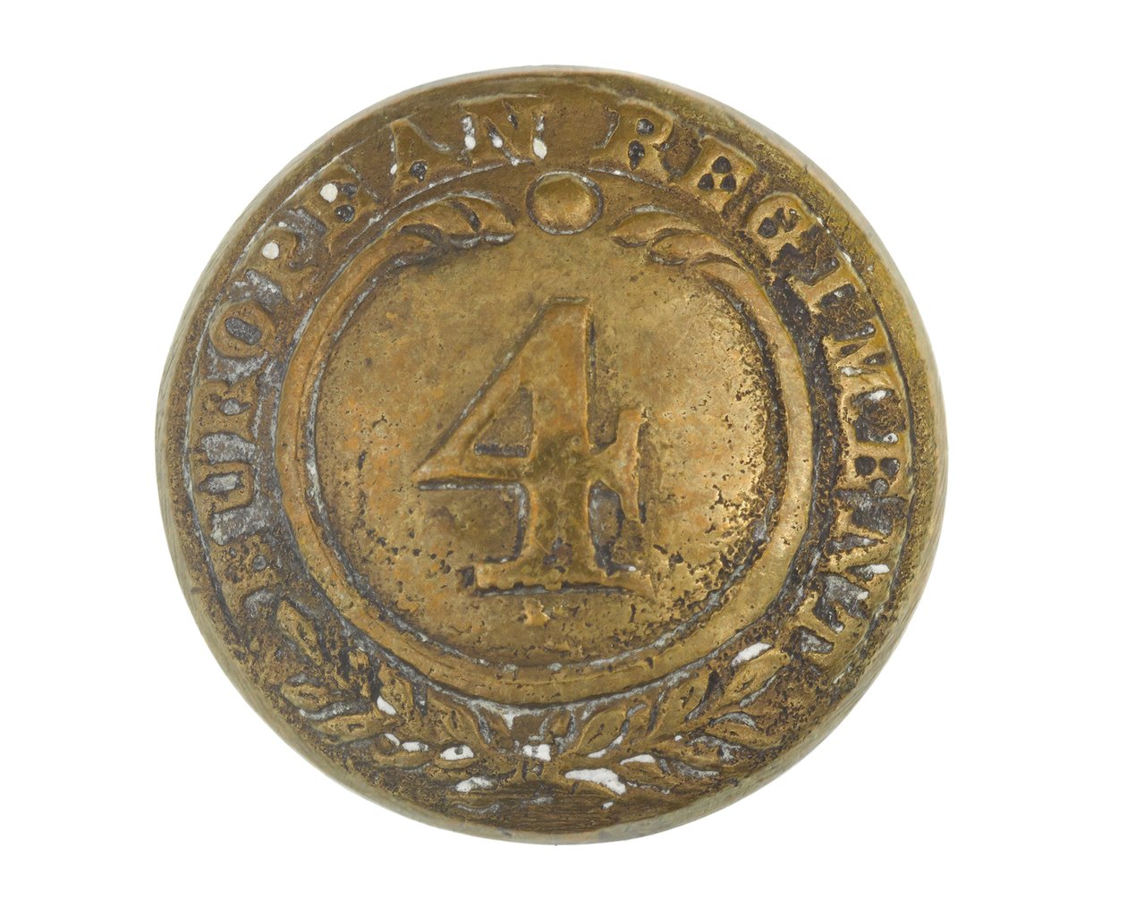 Button, inne stopnie, 4. bengalski pułk europejski, 1855-1861 autorstwa English School