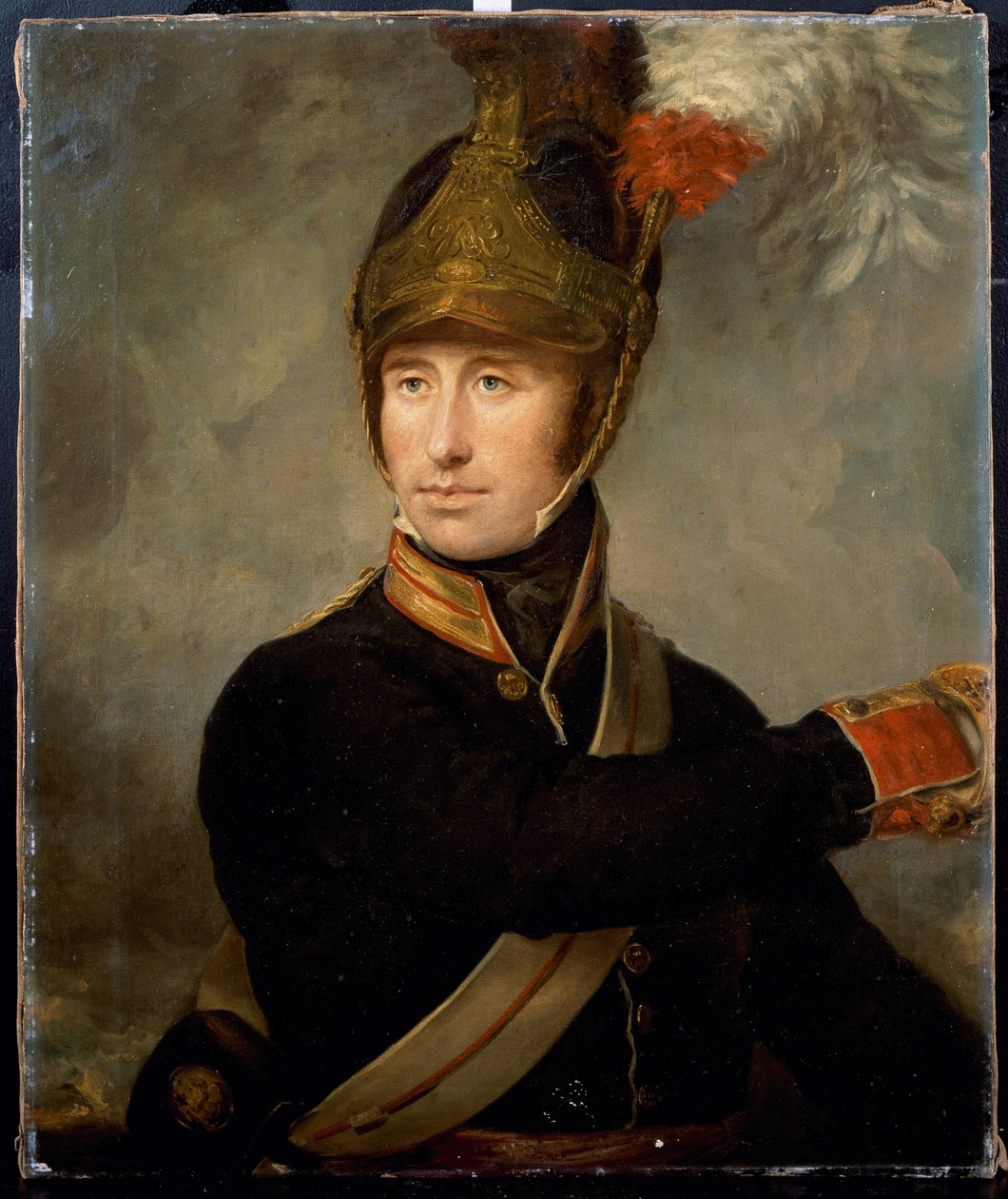 Kapitan William Tyrwhitt Drake, Royal Horse Guards, ok. 1815 r. autorstwa English School