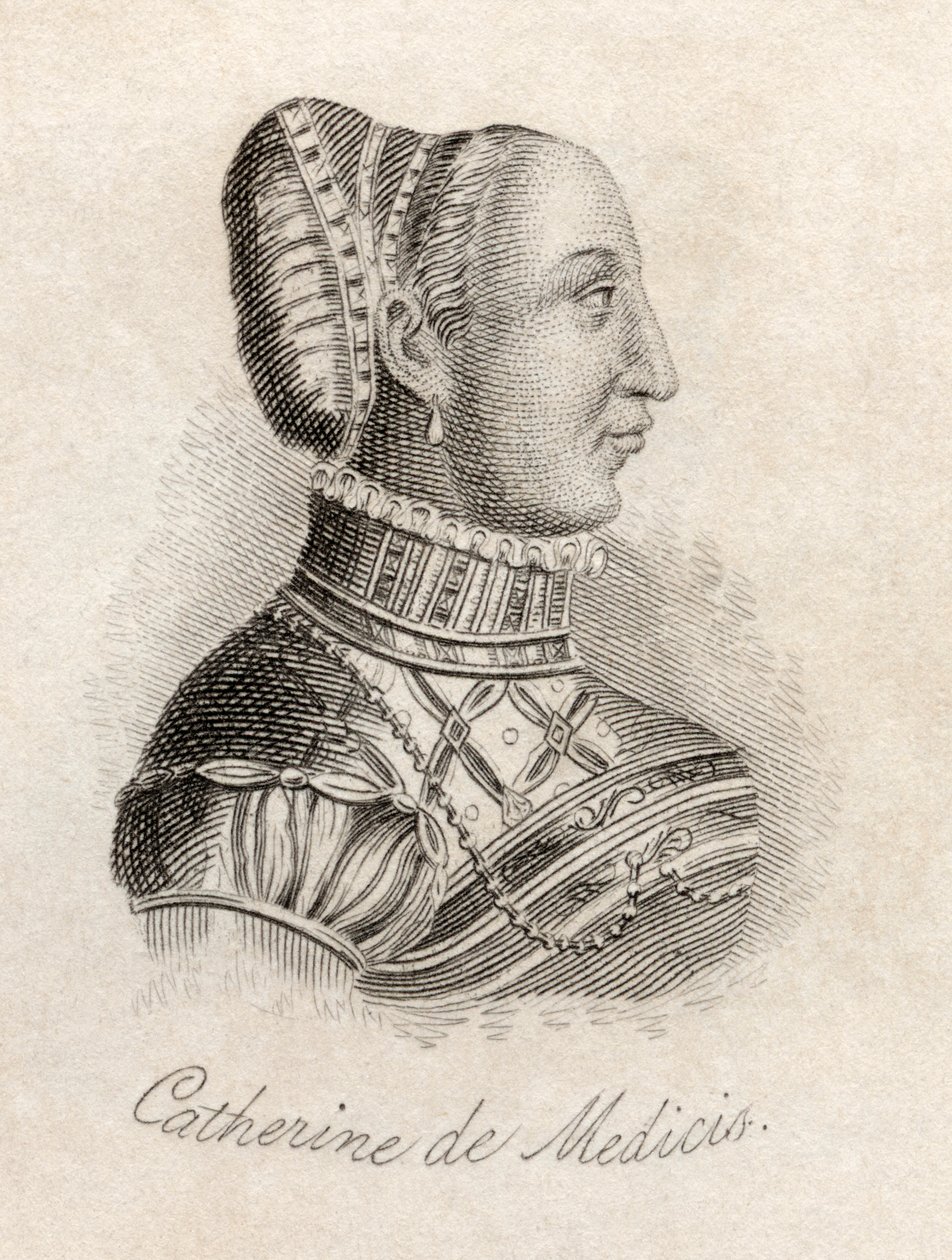 Catherine de Medici, ze „Słownika historycznego Krabba”, opublikowana w 1825 r. autorstwa English School