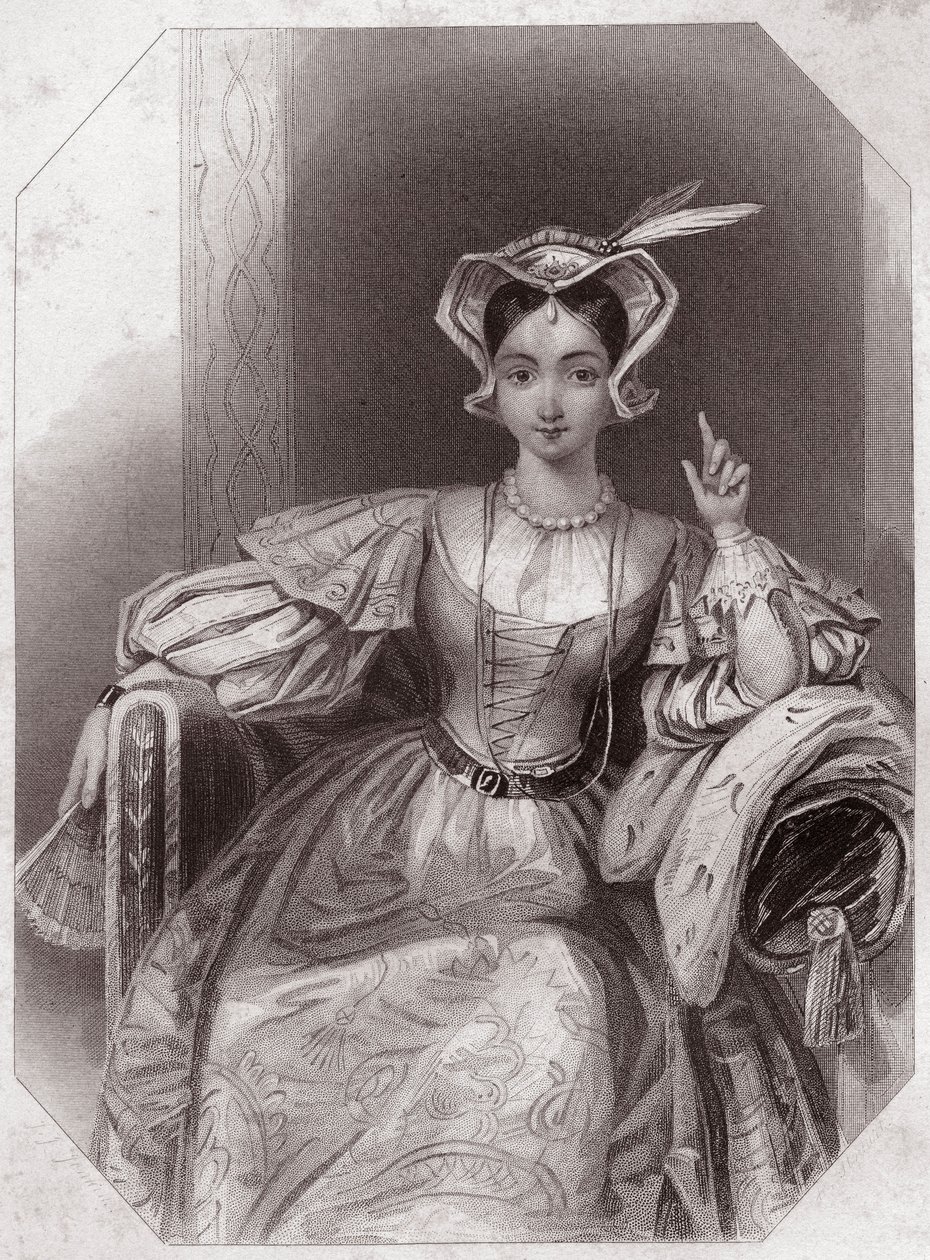 Katarzyna Francuska (Katarzyna, córka Karola VI i Izabea) (Henri V) (Kronika Historii Henryka Piątego) w - „” Galerie des femmes de Shakespeare, zbiór czterdziestu pięciu poważnych portretów wczesnych artystów londyńskich, wzbogacony z krytykiem autorstwa English School