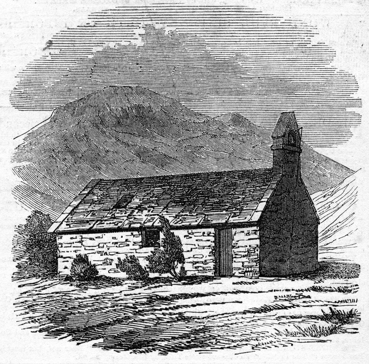 Kaplica w Wastdale Head, Cumberland autorstwa English School