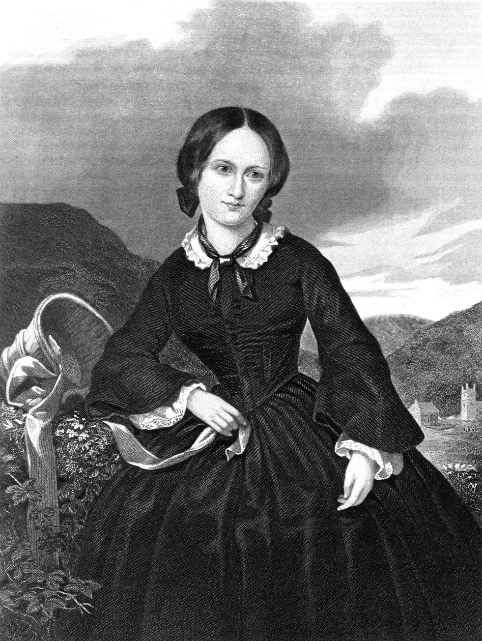 Charlotte Bronte (grawerowanie) autorstwa English School