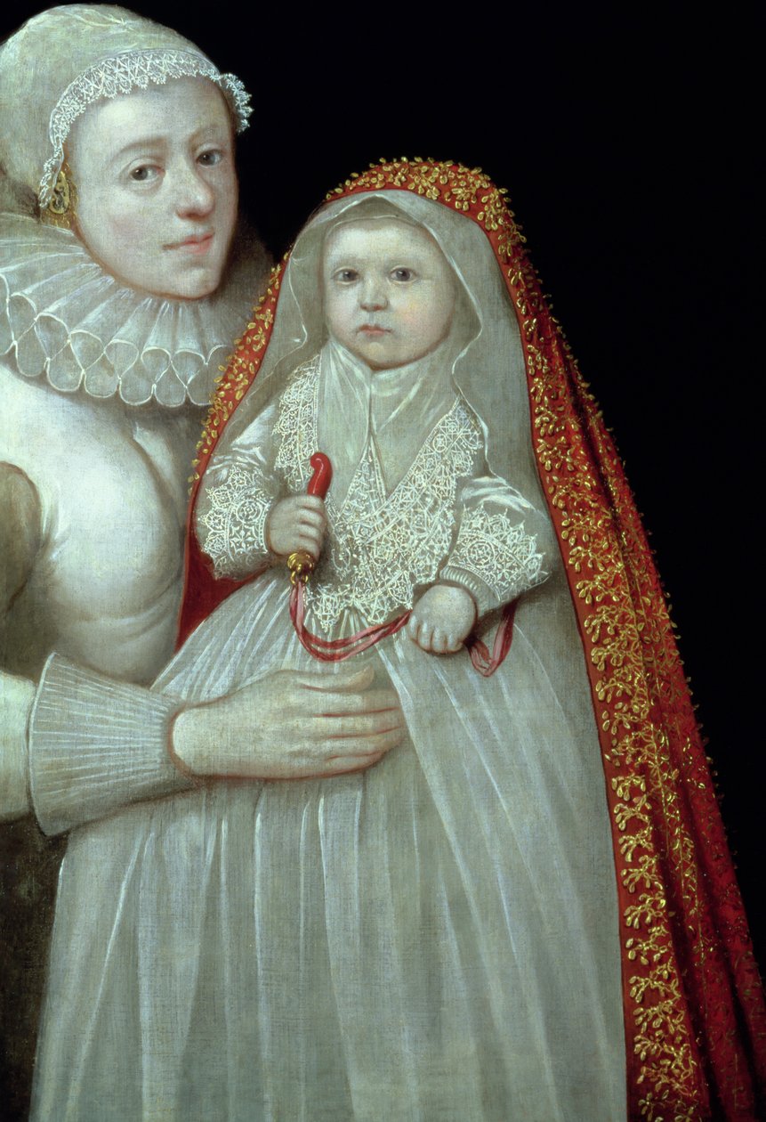 Chrzest, Portret Matki i Dziecka, ok.1595 autorstwa English School