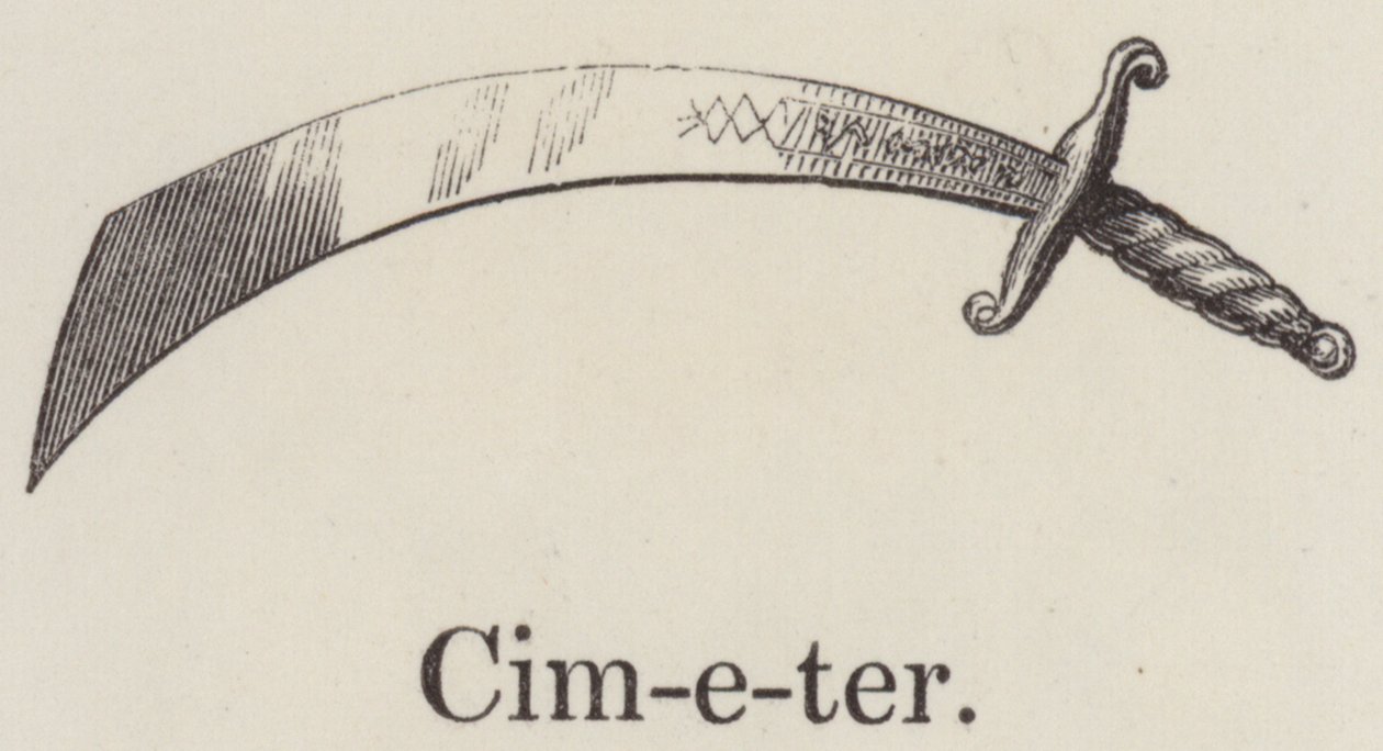 Cymetr (grawerowanie) autorstwa English School