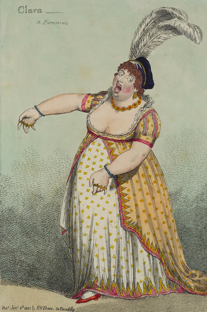 Clara: Odwaga, 1802 autorstwa English School