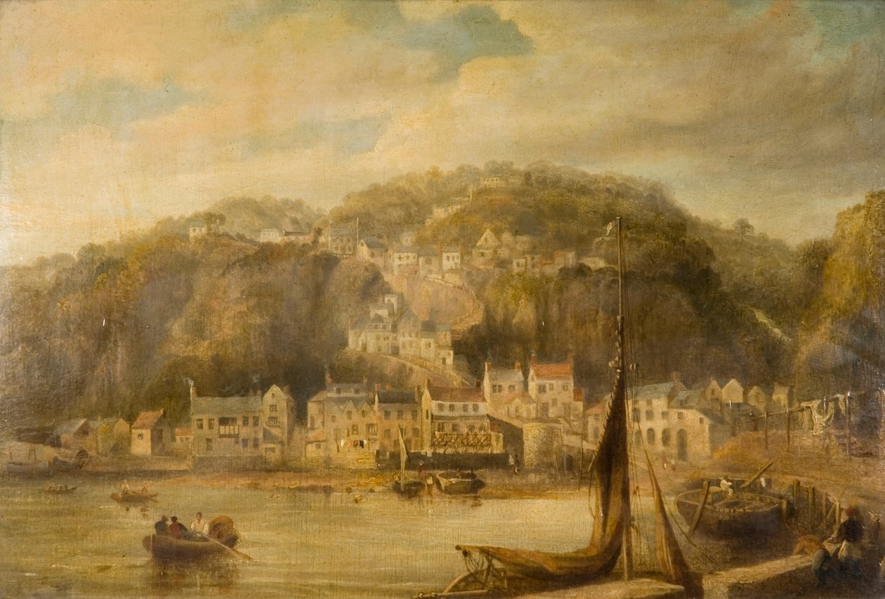 Clovelly, Północne Devon autorstwa English School