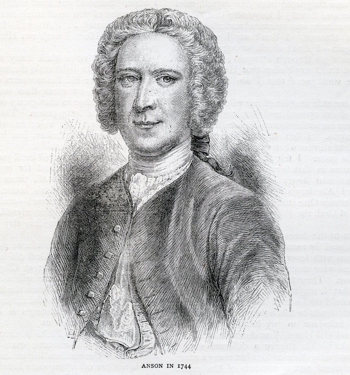 Komandor George Anson, 1. baron Anson (1697-1762), 1744 autorstwa English School