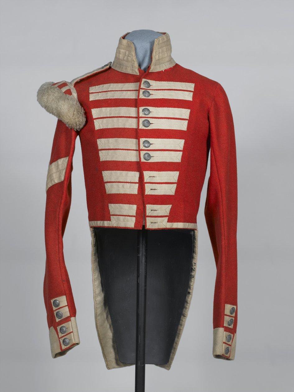 Coatee kaprala, 2nd European Regiment, Light, Bombay, ok.1850 autorstwa English School