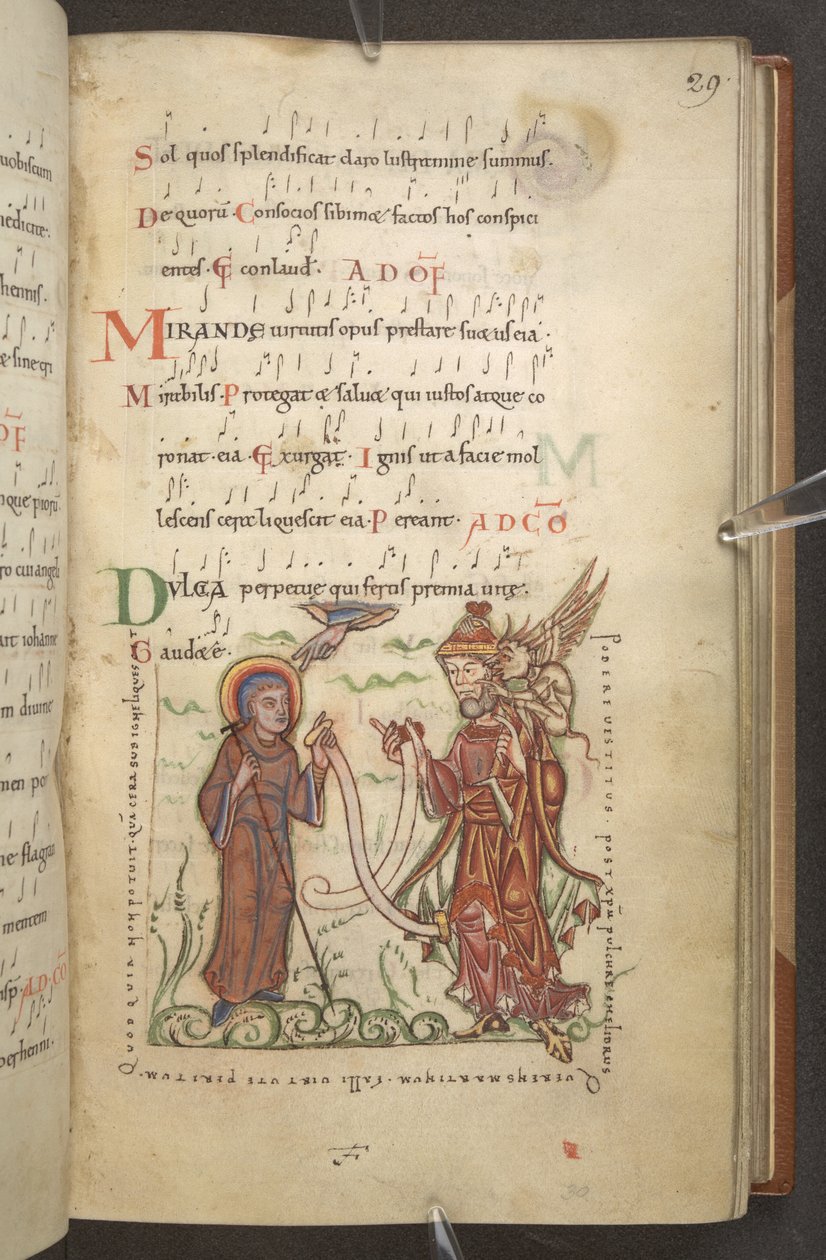 Cotton MS Caligula A XIV autorstwa English School