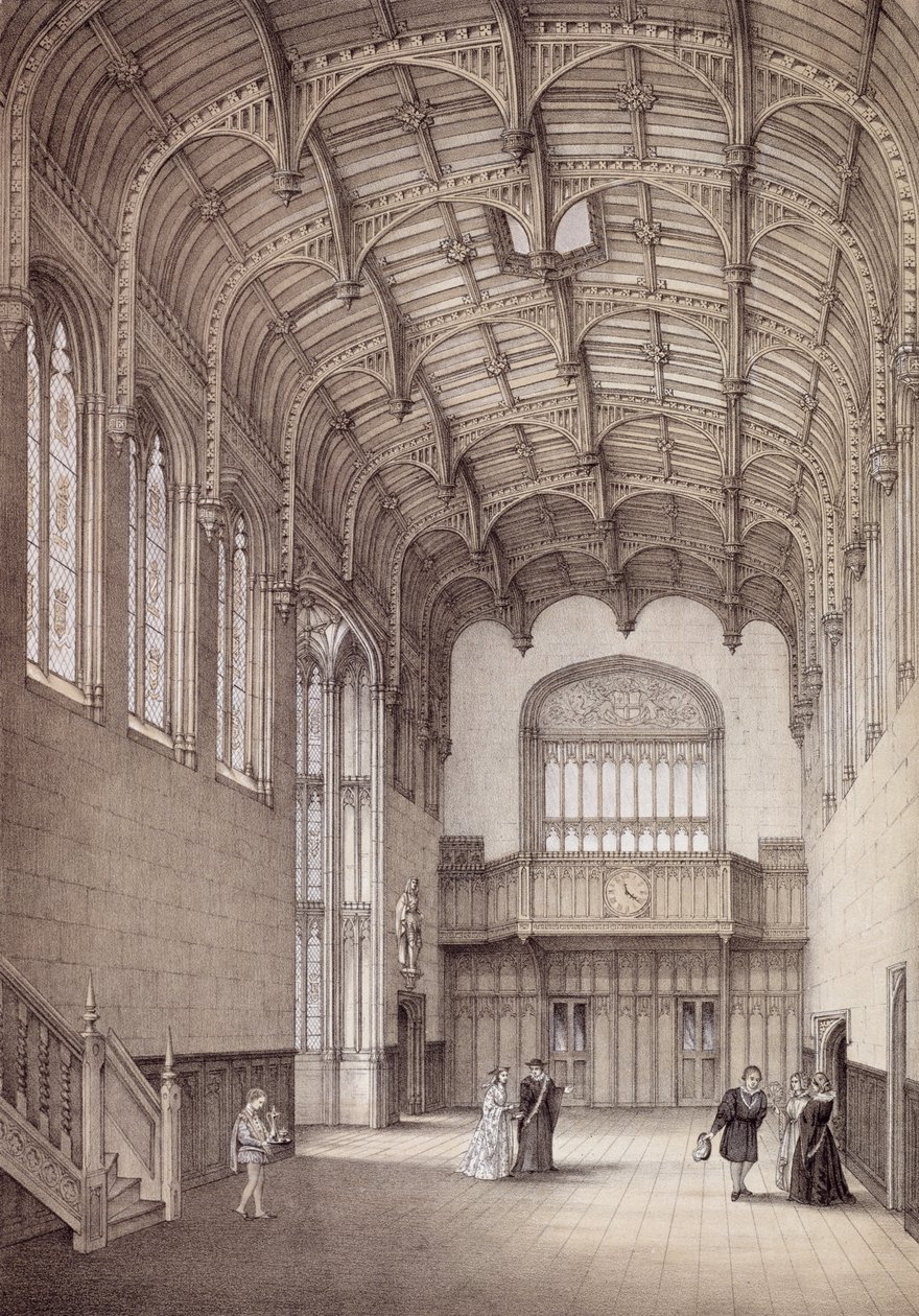 Crosby Hall, Bishopsgate autorstwa English School