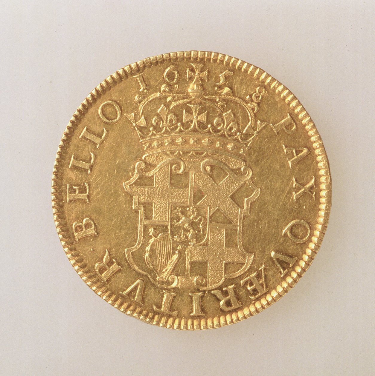 Crown of Oliver Cromwell (1599-1658), London Mint, 1658 (rewers) (srebrny) (awers patrz 168061) autorstwa English School