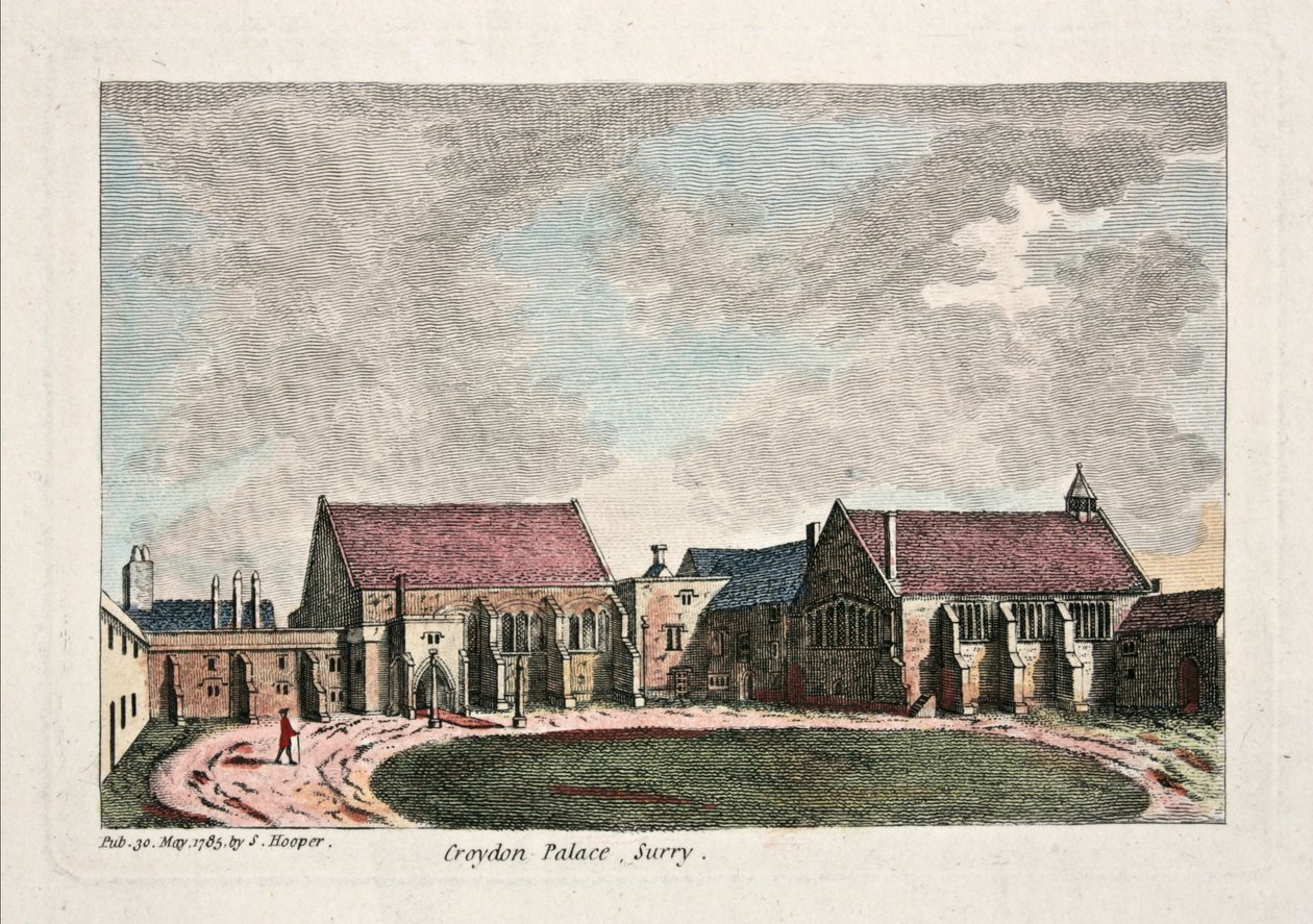 Pałac Croydon, Surry, 1785 autorstwa English School