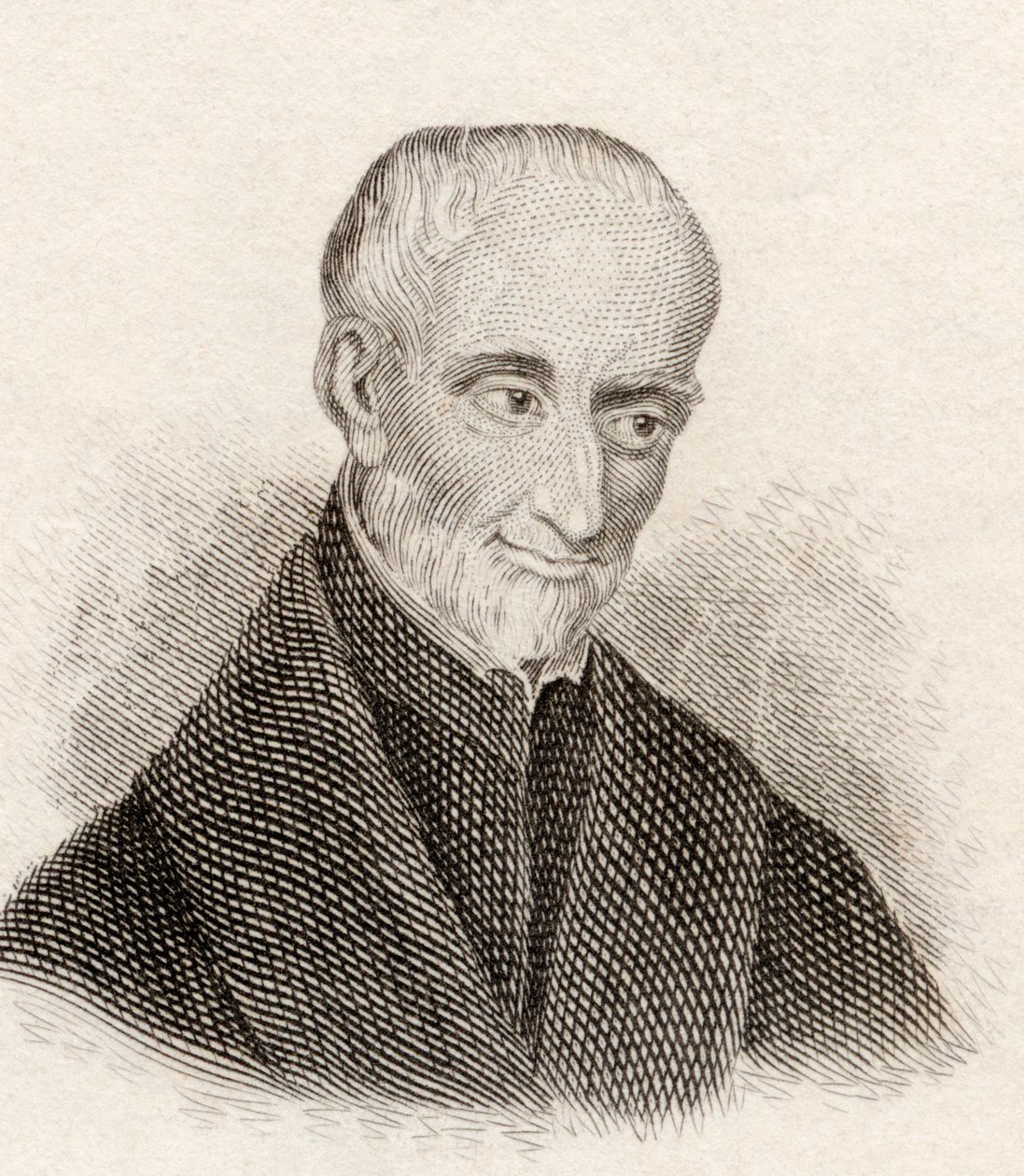 Denis Petau, ze „Słownika historycznego Krabba”, opublikowanego w 1825 r. autorstwa English School