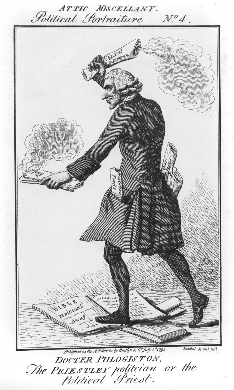 Doktor Phlogiston, polityk Priestley czy ksiądz polityczny autorstwa English School