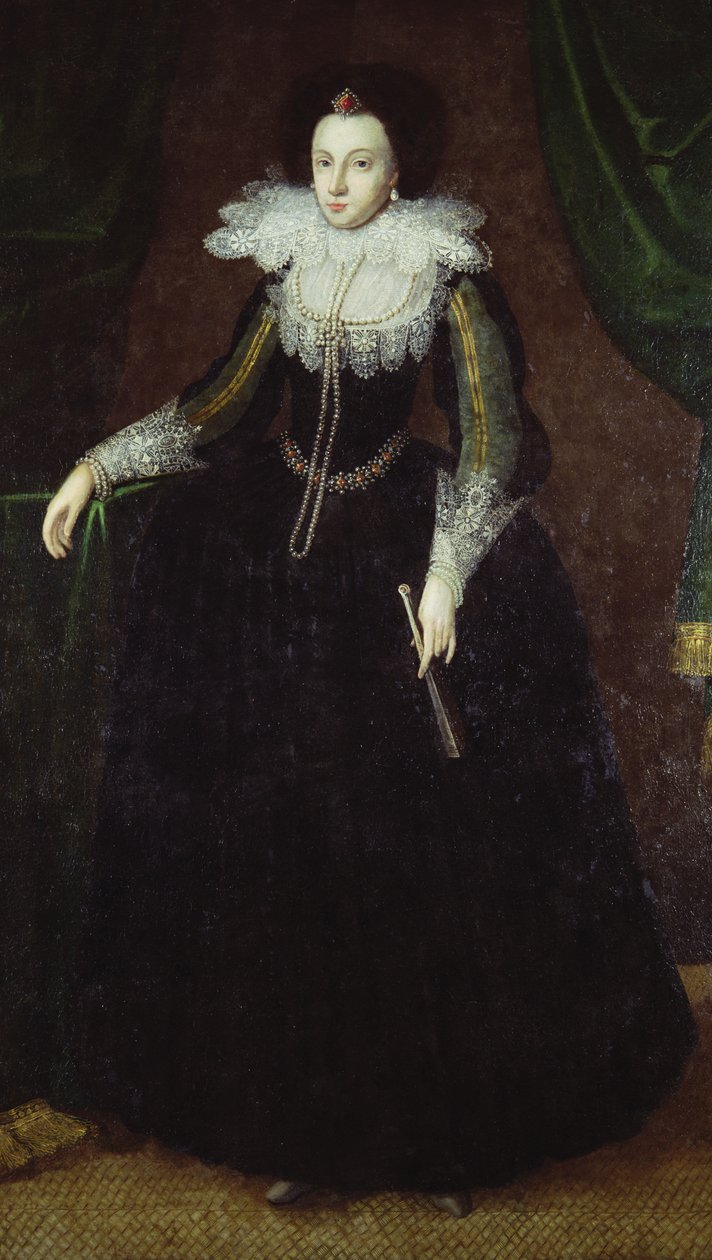 Dorothy Huddleston (z domu Dormer), ok. 1610-15 autorstwa English School