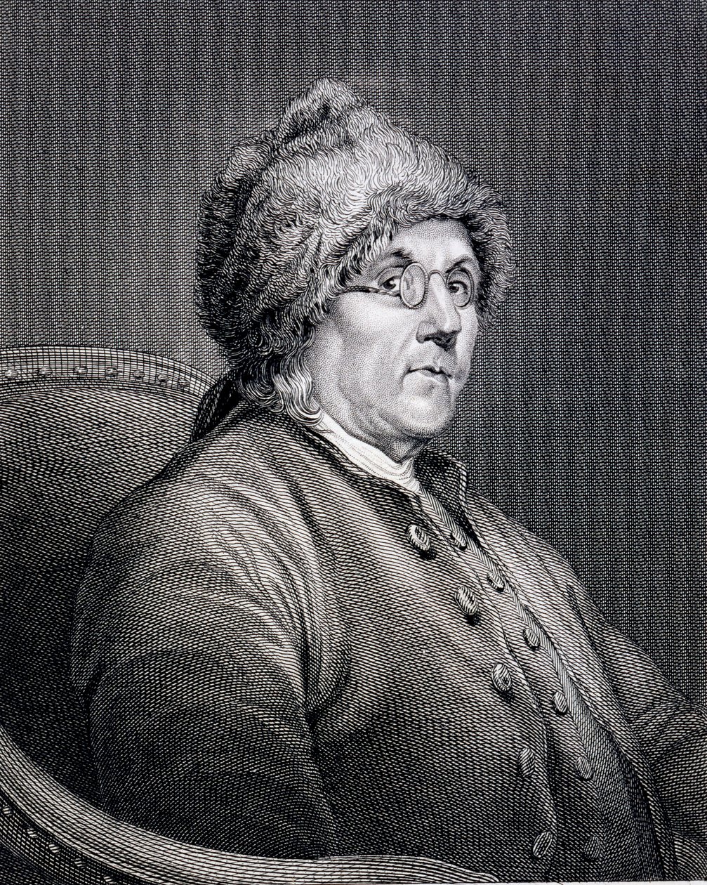 Dr Benjamin Franklin autorstwa English School