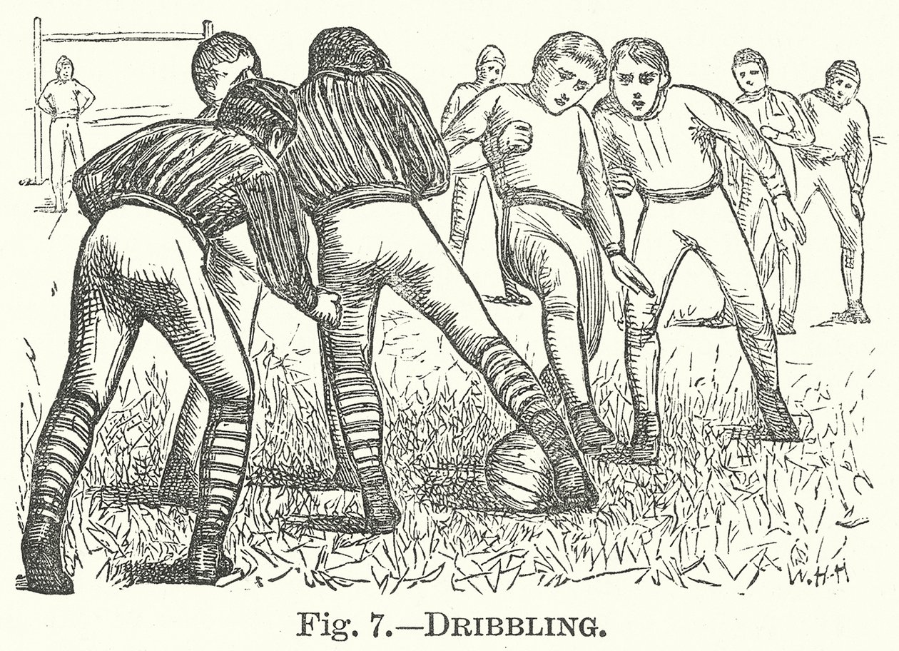 Drybling (grawerowanie) autorstwa English School