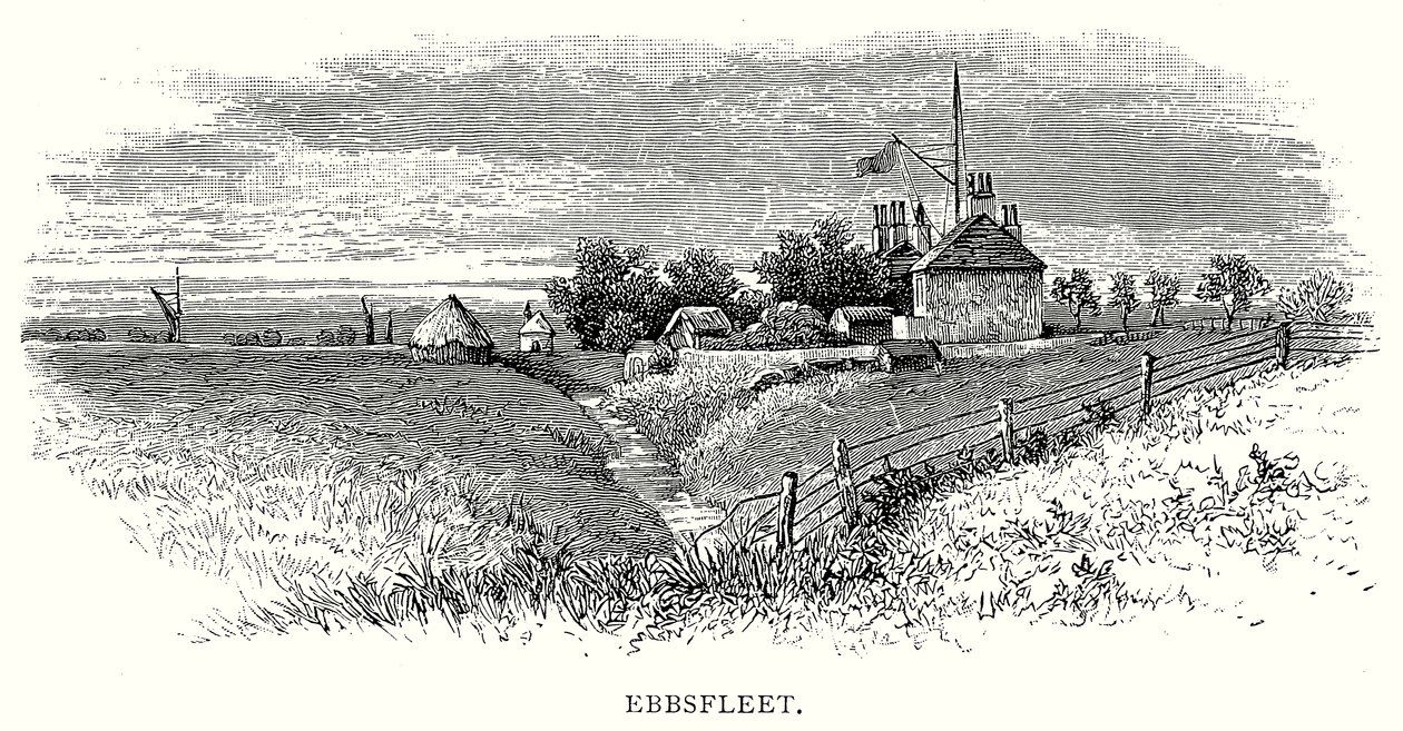 Ebbsfleet (grawerunek) autorstwa English School