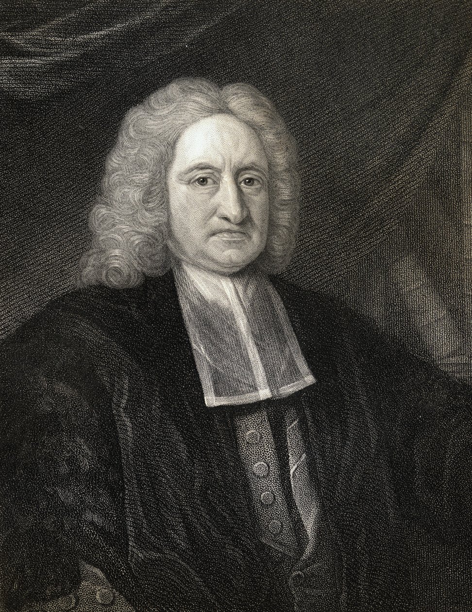 Edmond Halley (1656-1742) z Galerii Portretów, wydana w 1833 autorstwa English School