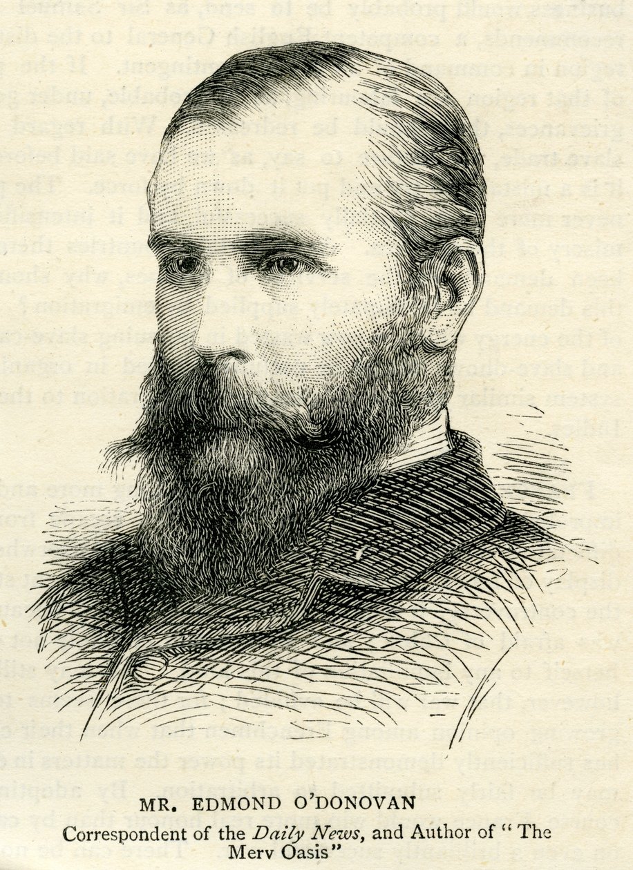 Edmond Odonovan (1844-83) autorstwa English School